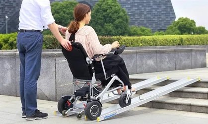 Cabilock 2 Rampe Per Soglie – Leggere E Antiscivolo, Per Robot Aspirapolvere, Sedie A Rotelle, Valigie