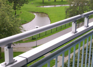 Élévation de la balustrade