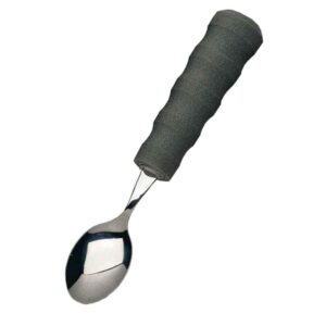 Spoon with extra grip handle