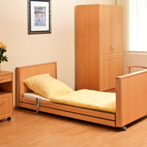 Nursing bed type Aldena extra low adjustment